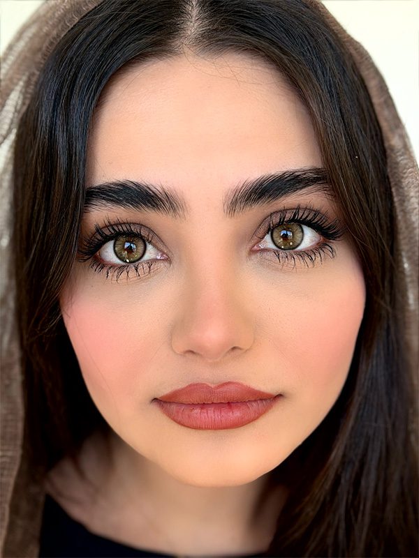 لنز رنگی زیبا