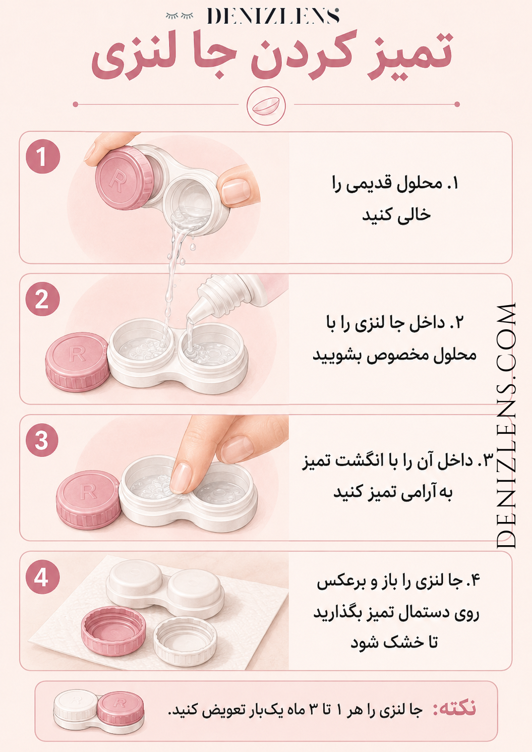 آموزش تمیز کردن جالنزی
